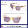 acetate sunglasses with customized color super quality floral acetate sunglasses